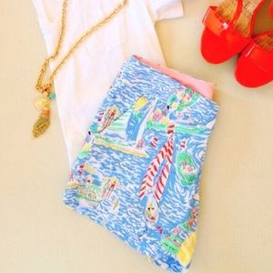 Lilly Pulitzer Liza shorts get nauti print rare